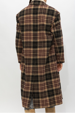 Brown 'Lojima' wool coat Marant Etoile - StasanetShops Spain